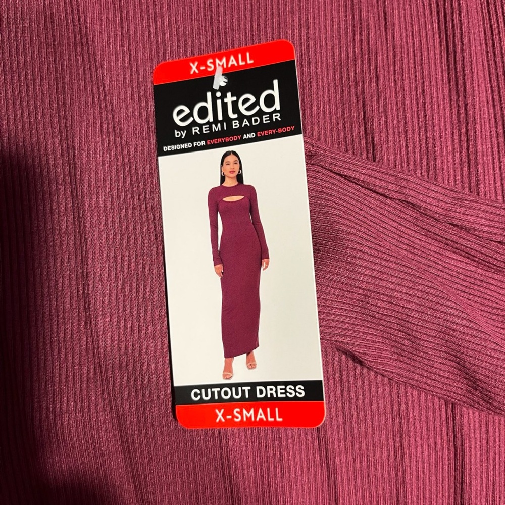 Women's Cutout Dress - Pink